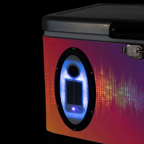 Bring the party anywhere with this rugged, LED-lit Bluetooth cooler—big on... from ASI 87188 Showdown Displays