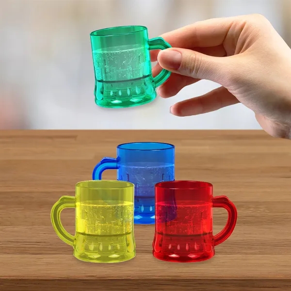 1 oz., mug shaped miniature shot glass.... from ASI 42016 Brighter Promotions Inc / Chemical Light™