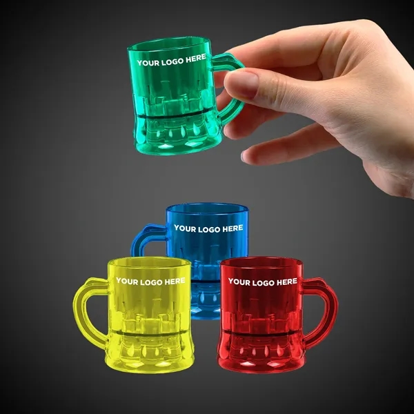 1 oz., mug shaped miniature shot glass.... from ASI 42016 Brighter Promotions Inc / Chemical Light™
