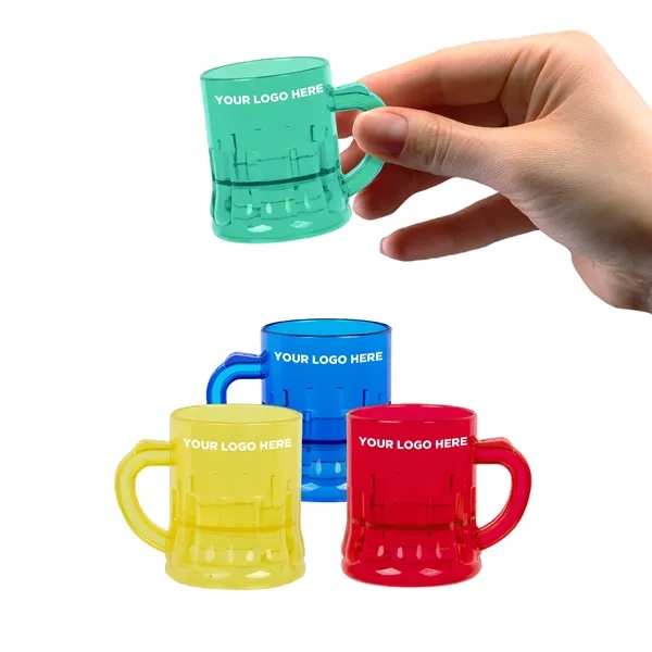 1 oz., mug shaped miniature shot glass.... from ASI 42016 Brighter Promotions Inc / Chemical Light™