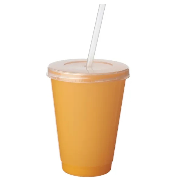 16 oz. color changing tumbler with straw and 1 color silkscreen... from ASI 37218 Athena Promo (tm)