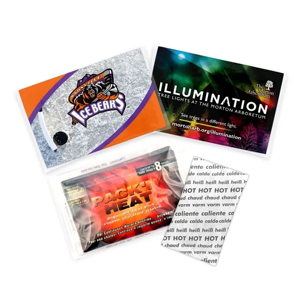 Hand Warmers, Hot Pack, single.... from ASI 93987 Martini-Vispak Inc.