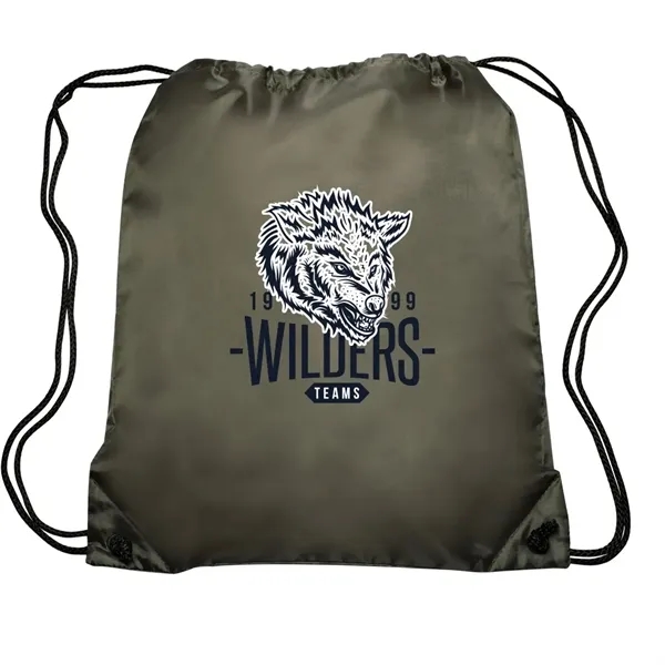 14" x 16.5" drawstring backpacks with 24" long rope strings.... from ASI 62088 IDProductsource