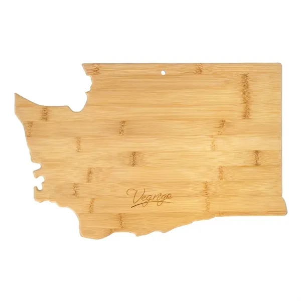 American state-shaped cutting/serving board made of bamboo.... from ASI 88060 Snugz/USA Inc