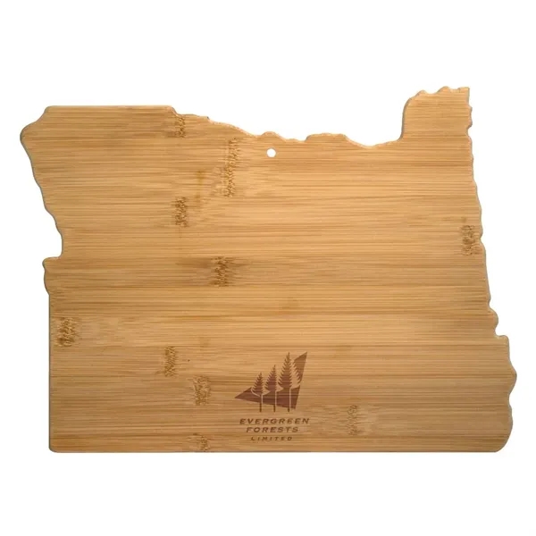 American state-shaped cutting/serving board made of bamboo.... from ASI 88060 Snugz/USA Inc