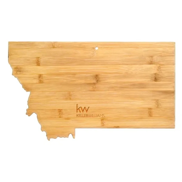 American state-shaped cutting/serving board made of bamboo.... from ASI 88060 Snugz/USA Inc