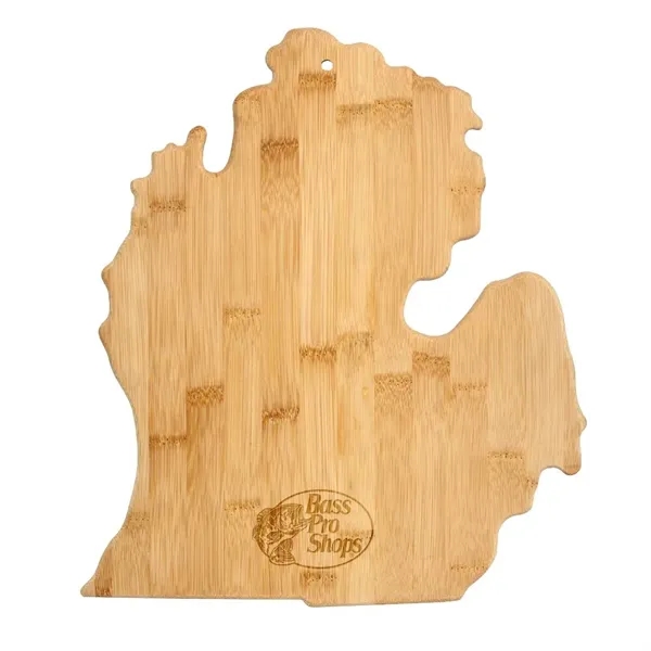 American state-shaped cutting/serving board made of bamboo.... from ASI 88060 Snugz/USA Inc