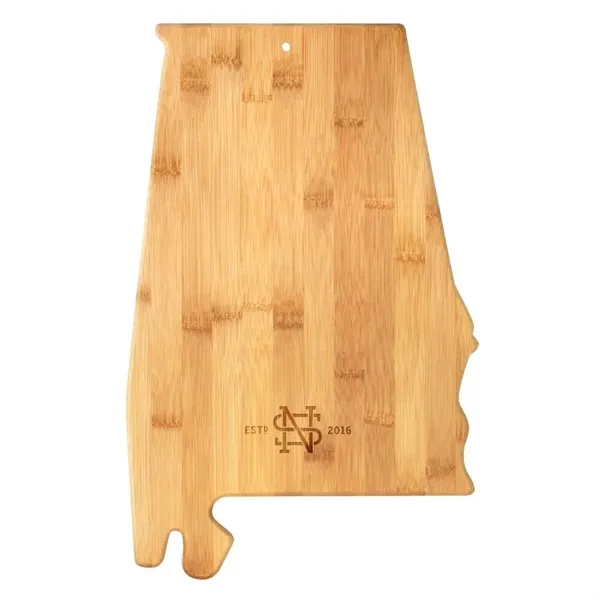 American state-shaped cutting/serving board made of bamboo.... from ASI 88060 Snugz/USA Inc