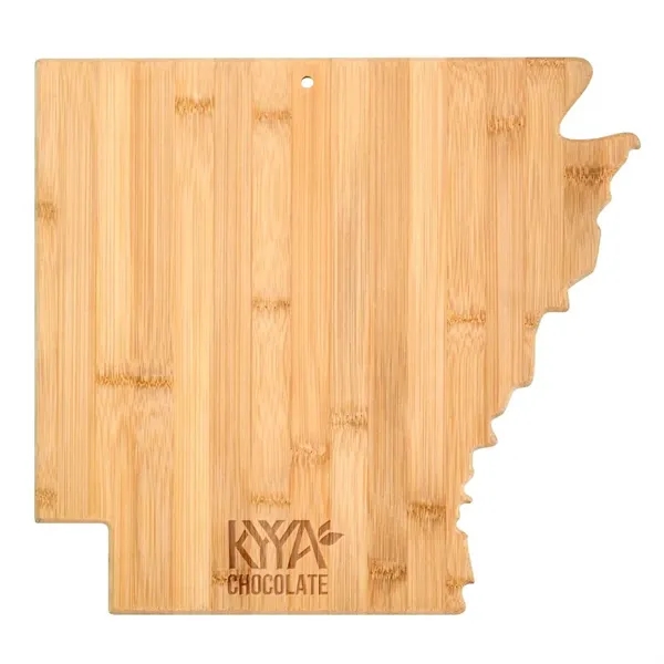 American state-shaped cutting/serving board made of bamboo.... from ASI 88060 Snugz/USA Inc
