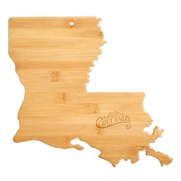 American state-shaped cutting/serving board made of bamboo.... from ASI 88060 Snugz/USA Inc