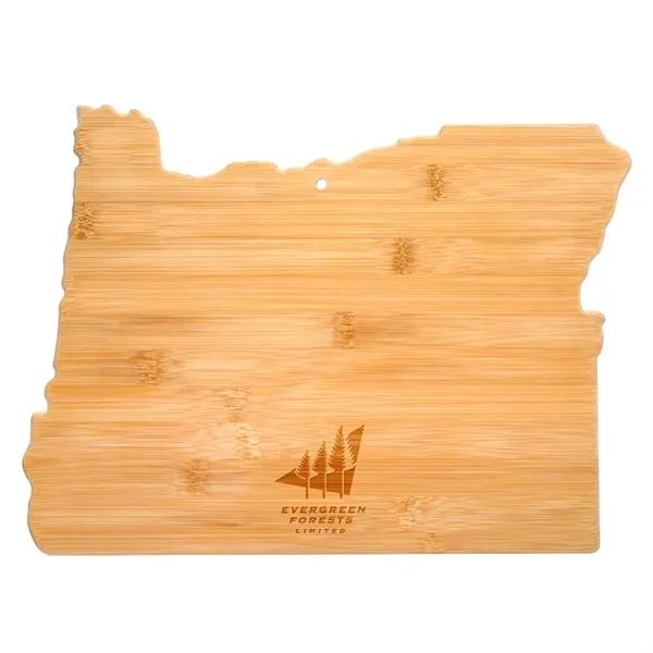 American state-shaped cutting/serving board made of bamboo.... from ASI 88060 Snugz/USA Inc