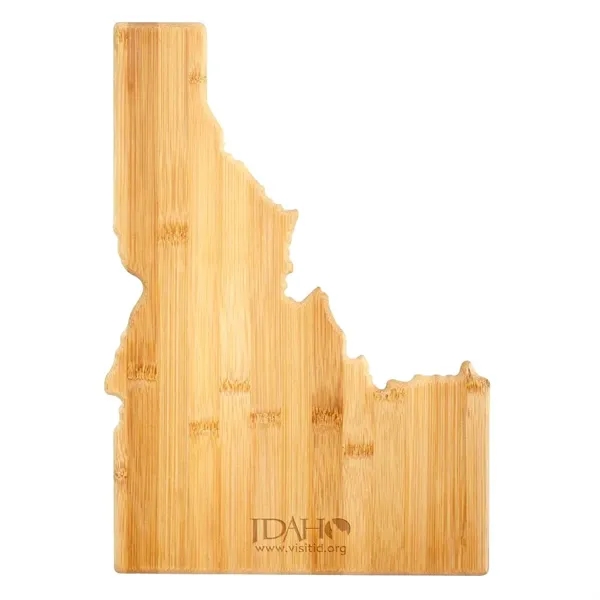 American state-shaped cutting/serving board made of bamboo.... from ASI 88060 Snugz/USA Inc