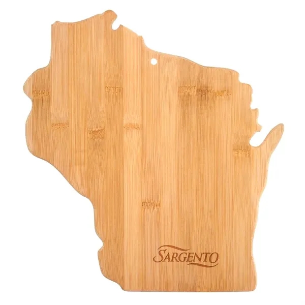 American state-shaped cutting/serving board made of bamboo.... from ASI 88060 Snugz/USA Inc