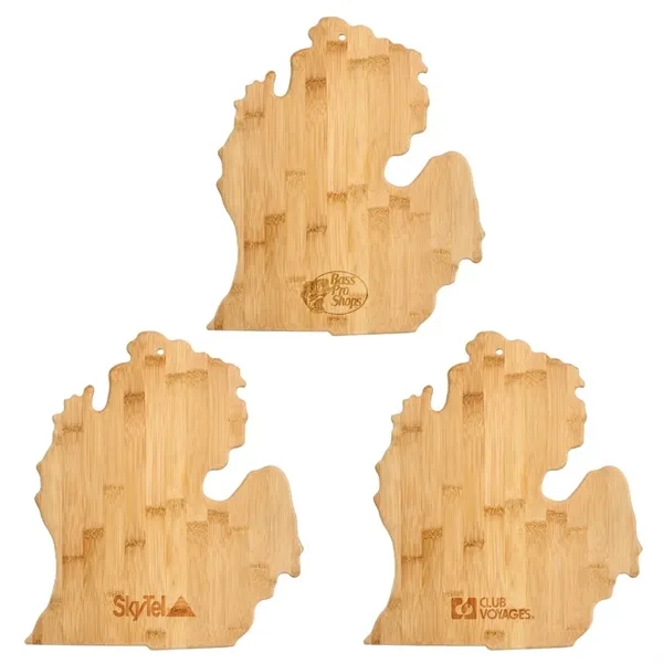 American state-shaped cutting/serving board made of bamboo.... from ASI 88060 Snugz/USA Inc