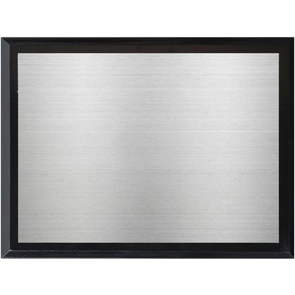 Customizable 8" x 6" wood and aluminum sublimated plaques with horizontal... from ASI 61966 HPG / Beacon Promotions HPG Gold