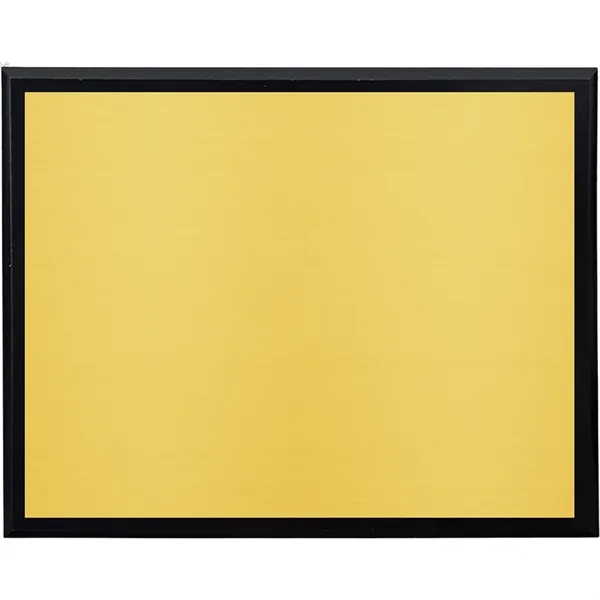 Customizable 10" x 8" wood and aluminum sublimated plaques with horizontal... from ASI 61966 HPG / Beacon Promotions HPG Gold