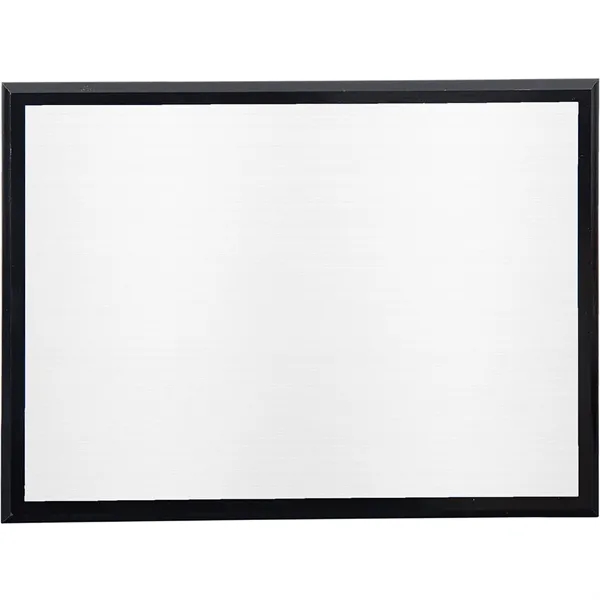 Customizable 12" x 9" wood and aluminum sublimated plaques with horizontal... from ASI 61966 HPG / Beacon Promotions HPG Gold