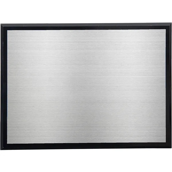 Customizable 12" x 9" wood and aluminum sublimated plaques with horizontal... from ASI 61966 HPG / Beacon Promotions HPG Gold