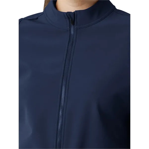 Wink- Layers - Women's Four-Pocket Soft Shell Scrub Jacket... from ASI 86018 Scrub Authority