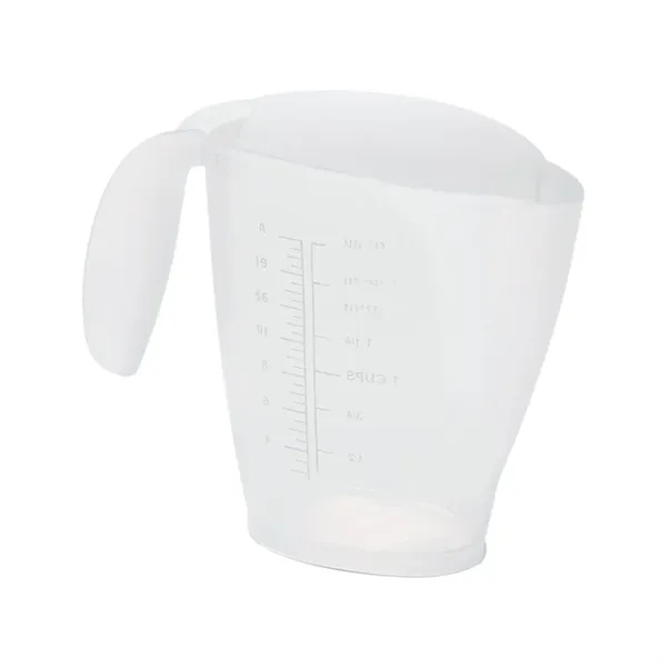 Two-cup measuring cup that measures 6 1/4" x 5 1/8" with... from ASI 61966 HPG / Beacon Promotions