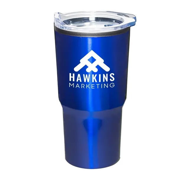 20 oz. double wall tumbler with stainless steel exterior, plastic interior... from ASI 79530 Prime Line