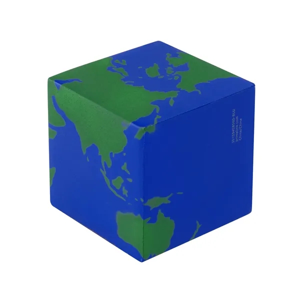 Earth Cube Shape Stress Ball... from ASI 79530 Prime Line
