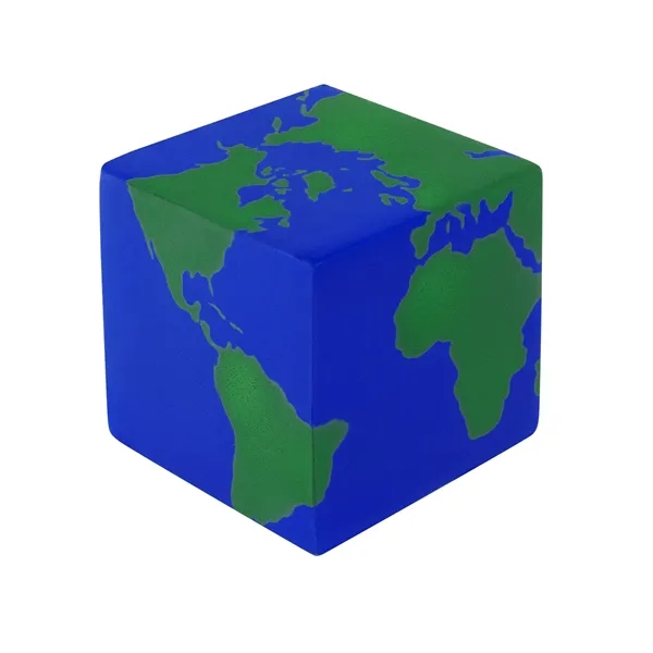 Earth Cube Shape Stress Ball... from ASI 79530 Prime Line
