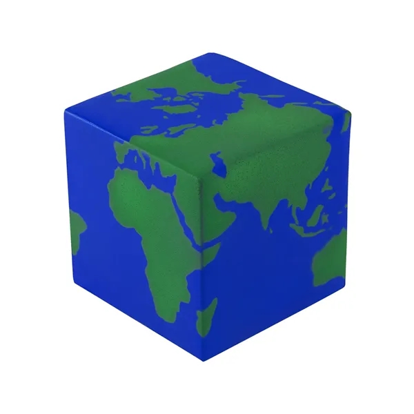 Earth Cube Shape Stress Ball... from ASI 79530 Prime Line