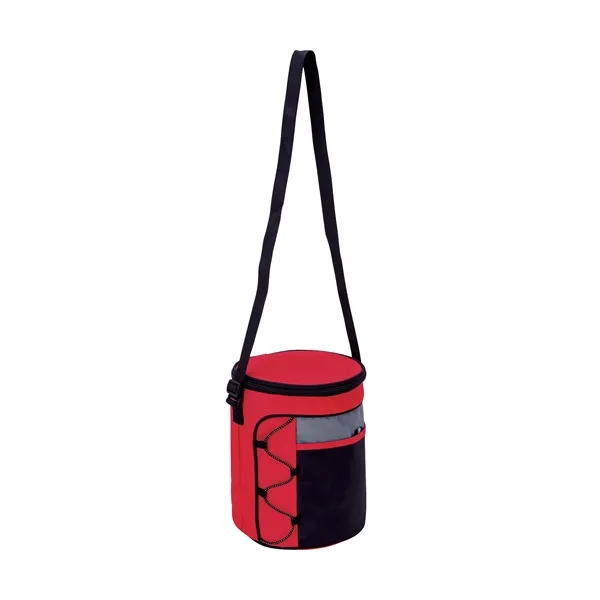 12-can barrel cooler bag with PEVA lining; includes 1" x 43"... from ASI 67866 Logomark/Valumark / Valumark™