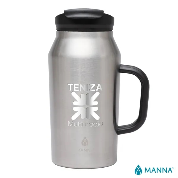 Manna™ Basin Mug - 40 oz. Stainless Steel... from ASI 67866 Logomark/Valumark