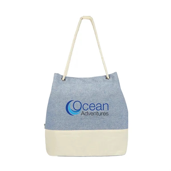 Renew I 10 oz. Recycled Cotton Tote Bag... from ASI 67866 Logomark/Valumark