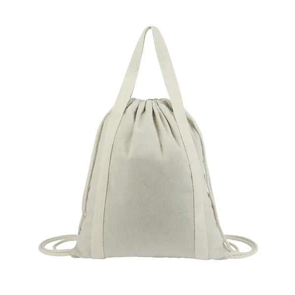 Renew II 9 oz. Recycled Cotton Drawstring Bag... from ASI 67866 Logomark/Valumark