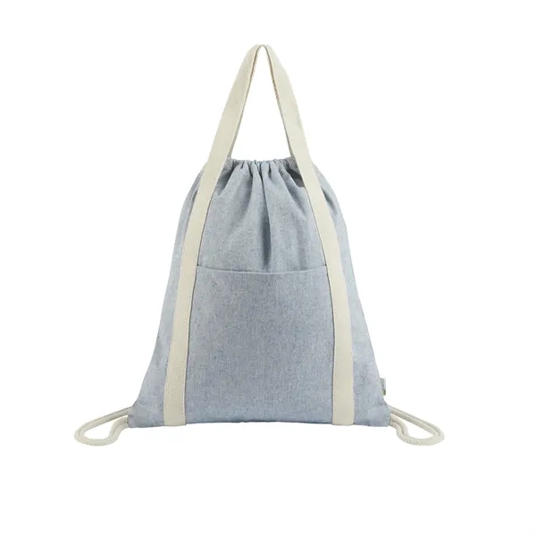 Renew II 9 oz. Recycled Cotton Drawstring Bag... from ASI 67866 Logomark/Valumark