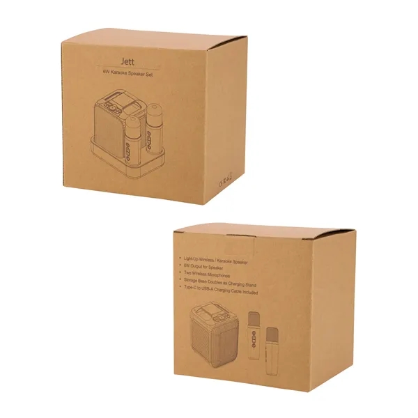 Jett 6W Karaoke Speaker Set... from ASI 67866 Logomark/Valumark