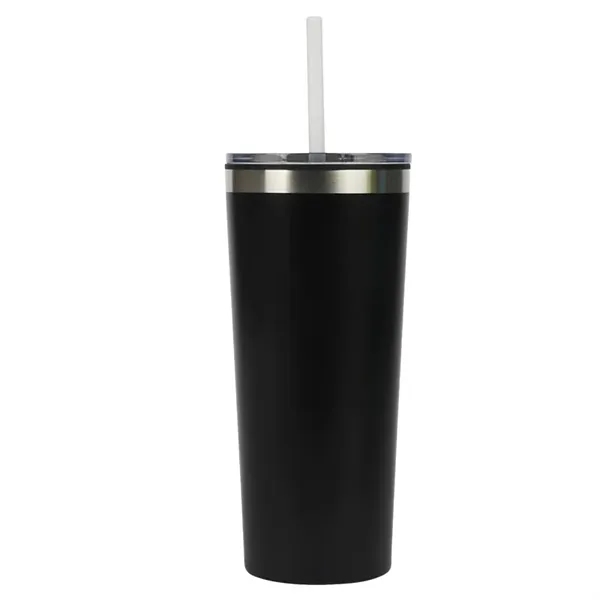 Bergen 24 oz. Steel/100% Recycled PP Liner Travel Tumbler... from ASI 67866 Logomark/Valumark