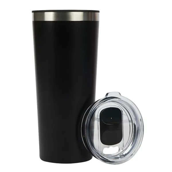Bergen 24 oz. Steel/100% Recycled PP Liner Travel Tumbler... from ASI 67866 Logomark/Valumark