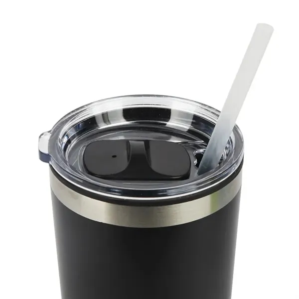 Bergen 24 oz. Steel/100% Recycled PP Liner Travel Tumbler... from ASI 67866 Logomark/Valumark