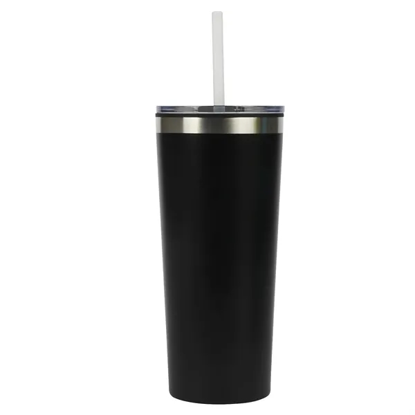 Bergen 24 oz. Steel/100% Recycled PP Liner Travel Tumbler... from ASI 67866 Logomark/Valumark
