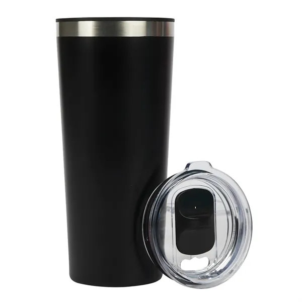 Bergen 24 oz. Steel/100% Recycled PP Liner Travel Tumbler... from ASI 67866 Logomark/Valumark