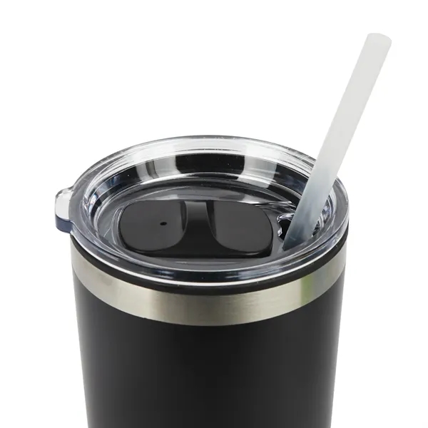 Bergen 24 oz. Steel/100% Recycled PP Liner Travel Tumbler... from ASI 67866 Logomark/Valumark