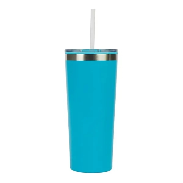 Bergen 24 oz. Steel/100% Recycled PP Liner Travel Tumbler... from ASI 67866 Logomark/Valumark