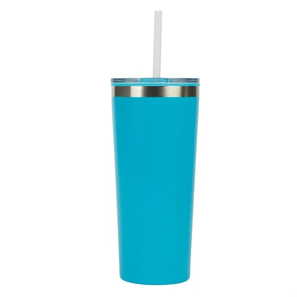 Bergen 24 oz. Steel/100% Recycled PP Liner Travel Tumbler... from ASI 67866 Logomark/Valumark