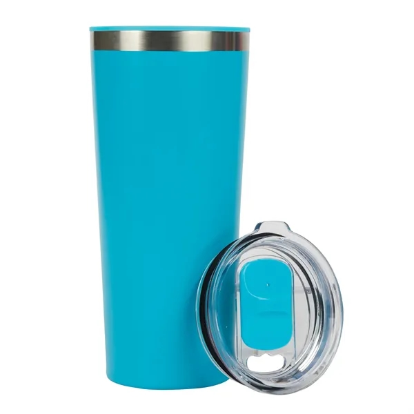Bergen 24 oz. Steel/100% Recycled PP Liner Travel Tumbler... from ASI 67866 Logomark/Valumark