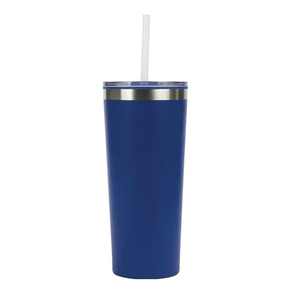 Bergen 24 oz. Steel/100% Recycled PP Liner Travel Tumbler... from ASI 67866 Logomark/Valumark