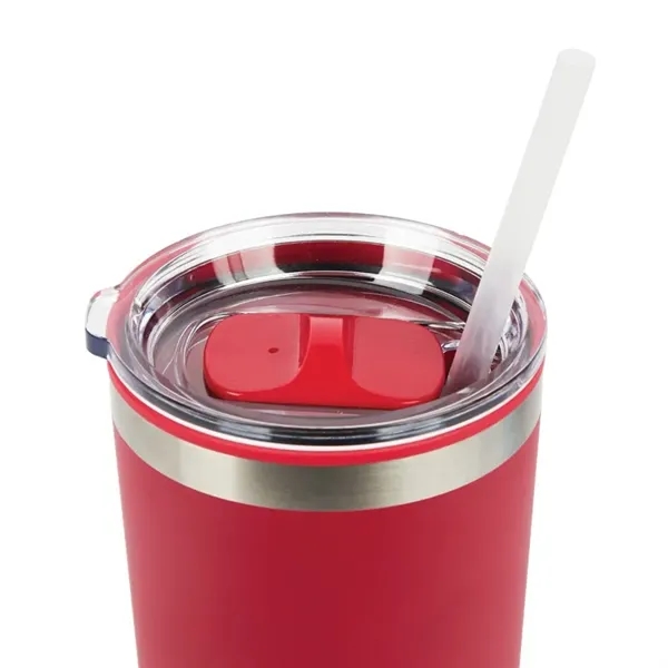 Bergen 24 oz. Steel/100% Recycled PP Liner Travel Tumbler... from ASI 67866 Logomark/Valumark