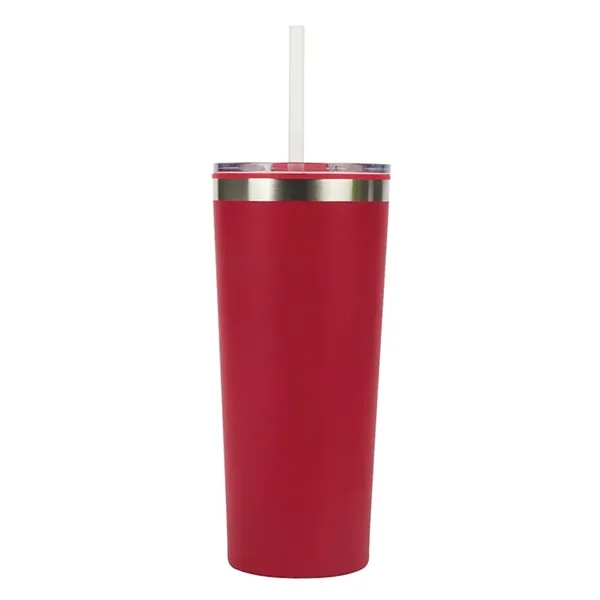 Bergen 24 oz. Steel/100% Recycled PP Liner Travel Tumbler... from ASI 67866 Logomark/Valumark