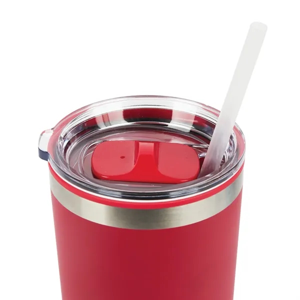 Bergen 24 oz. Steel/100% Recycled PP Liner Travel Tumbler... from ASI 67866 Logomark/Valumark
