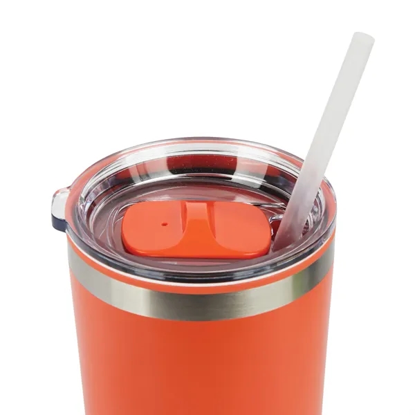 Bergen 24 oz. Steel/100% Recycled PP Liner Travel Tumbler... from ASI 67866 Logomark/Valumark