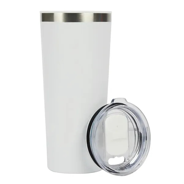 Bergen 24 oz. Steel/100% Recycled PP Liner Travel Tumbler... from ASI 67866 Logomark/Valumark