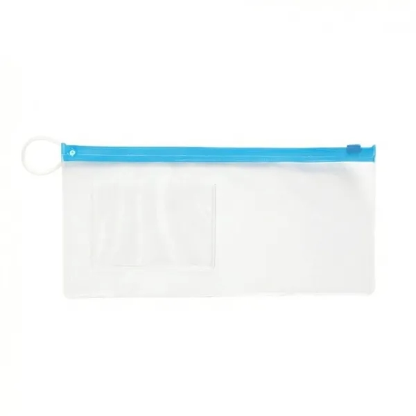 Vinyl card slot pouch plus 1 color pad print imprint on... from ASI 37218 Athena Promo (tm)